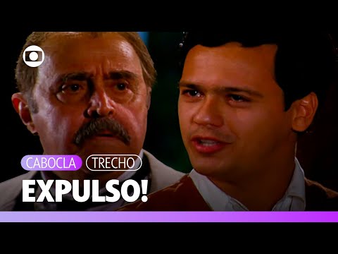 Justino expulsa Neco e ele exige sua parte da fazenda que herdou da mãe! | Cabocla |  TV Globo