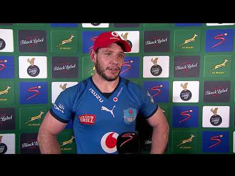 Currie Cup Premier Division | Sharks v Bulls | Interview with Marcel Coetzee