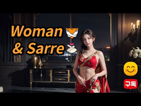 [AI Journey] Woman & Sarre  #AIJourney #Woman #사리 #Saree