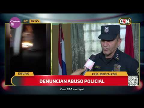Denuncian abuso policial en Ñemby