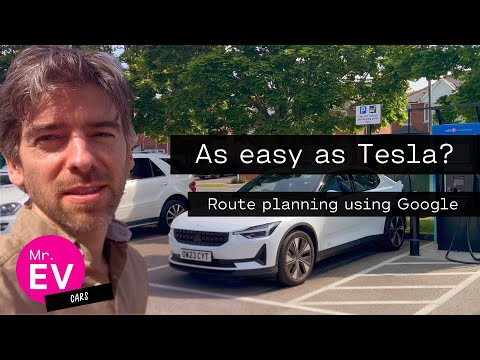 A long(ish) journey using Google Maps in the Polestar 2. How easy is it?