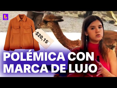 Una marca de lujo envuelta en una polémica por lana que viene de Perú