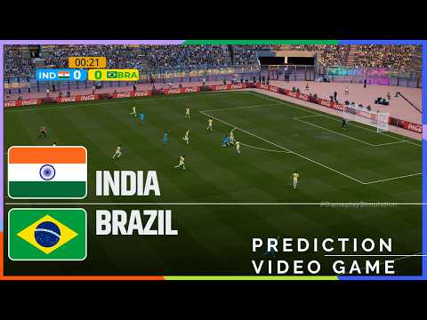 <strong>India</strong> vs Brazil Friendly <strong>Match</strong> 2026 ✅ | Full <strong>Match</strong> Simulation/Prediction