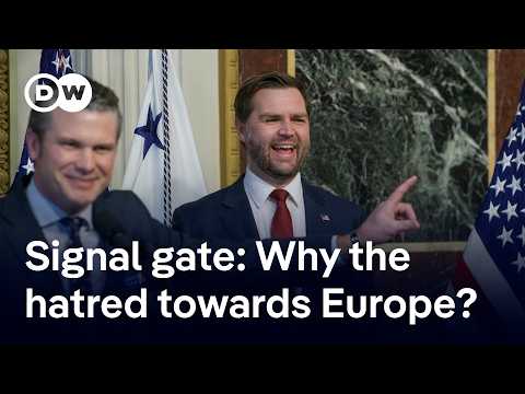 Signal gate: Should Europe be more concerned by VP Vance than President Trump himself? | DW News