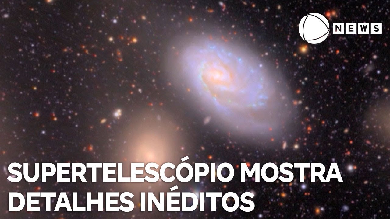 Supertelescópio mostra detalhes inéditos do universo