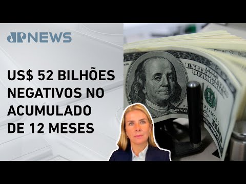 Brasil registra déficit de US$ 3 bilhões nas contas externas em novembro; Deysi Cioccari analisa