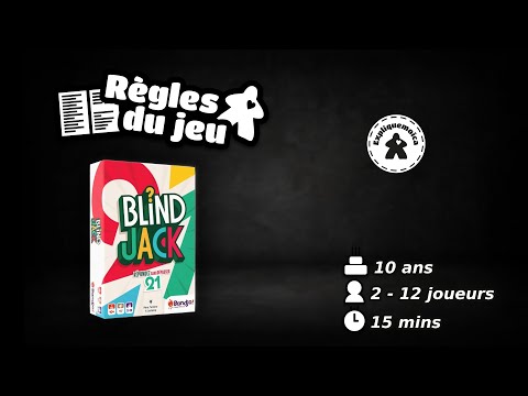 🎴 BLIND JACK❓ règle du jeu #bandjo #expliquemoica