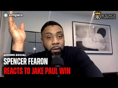 Spencer Fearon REACTS To Jake Paul Beating Mike Tyson