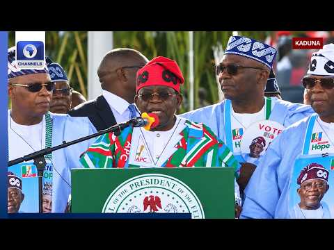 ‘You Created Hunger And Poverty,’ Tinubu Tells Opposition At Kaduna Campaign Kick Off