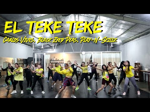 El Teke Teke by Carlos Vives, Black Eyed Peas, Play-N-Skillz | Zumba | Dance Workout