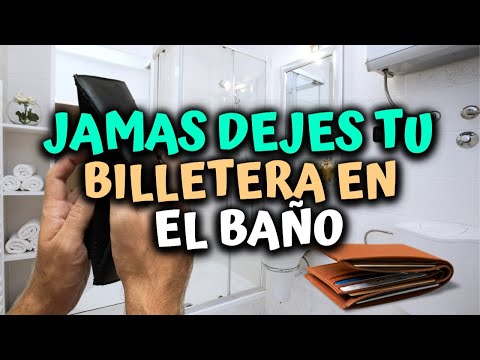 Cuidado con quedarte pobre -Jamás dejes tu billetera en el baño