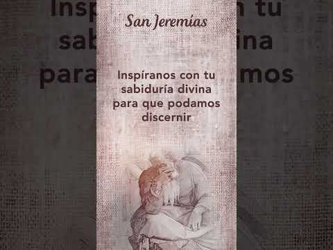 Oración a San Jeremías #SantoDelDía  #TeleVID #Shorts