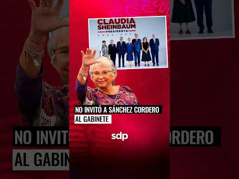 AYUDARÉ a CLAUDIA SHEINBAUM desde la CÁMARA DE DIPUTADOS: OLGA SÁNCHEZ CORDERO no irá a GABINETE