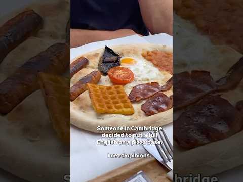 FULL ENGLISH BREAKFAST on a PIZZA?