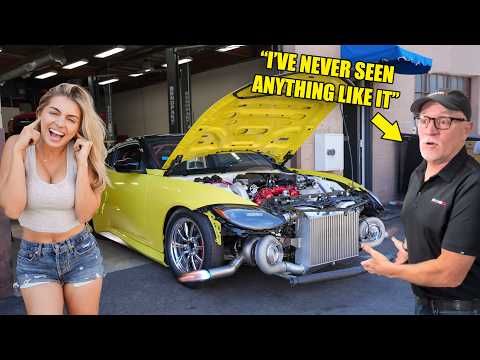 Ultimate Speed: Installing Massive Turbos in 2,000HP GTR Engine for Nissan Z Build