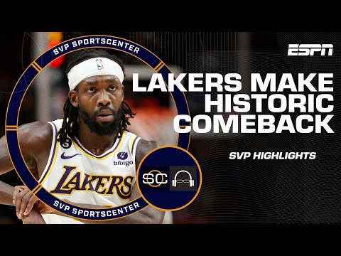 Lakers make historic comeback to beat Trail Blazers [HIGHLIGHTS] | SC with SVP