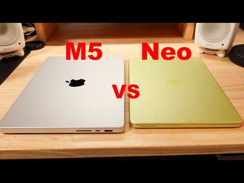 【Apple】MacBook NeoとM5 MacBook Proを比較していく!