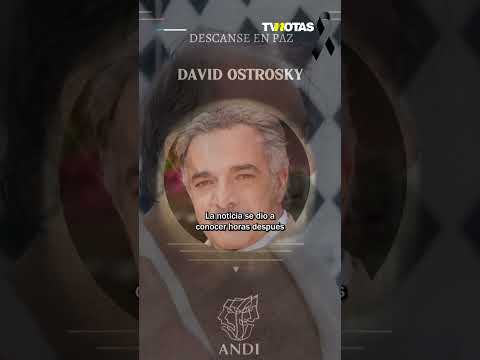 ¡El adiós a un grande! I David Ostrosky I TVNotas I Noticias