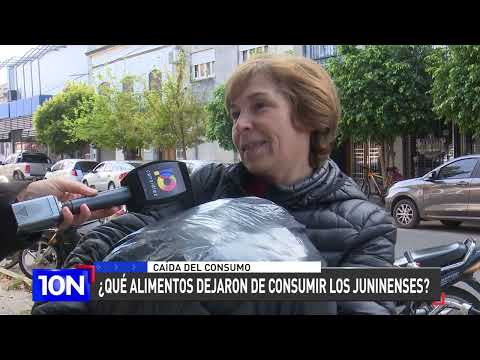 10N EN LA CALLE: ¿Qué alimentos dejaron de consumir los juninenses?