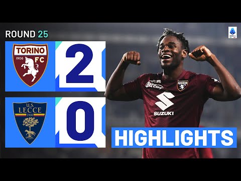 TORINO-LECCE 2-0 | HIGHLIGHTS | Zapata seals comfortable Toro win | Serie A 2023/24