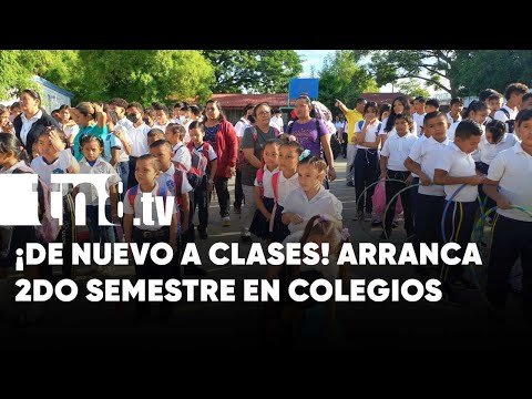 Papel y lápiz: Regreso a clases por el 2do semestre en colegios de Managua - Nicaragua