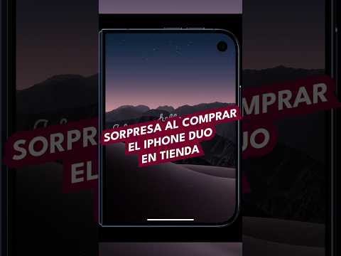 Sorpresa al comprar el iPhone Duo en tienda