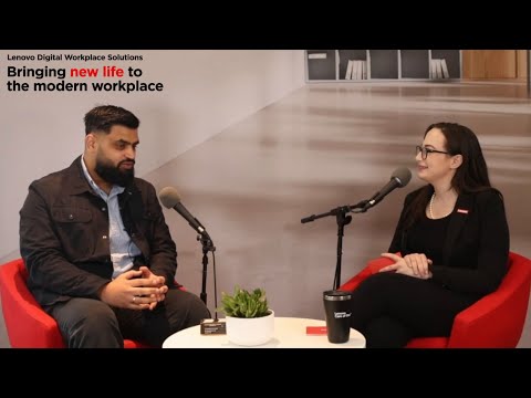 Lenovo Work Reborn: Balancing AI Efficiency with Human-Centric Priorities with Eithsham Khalid