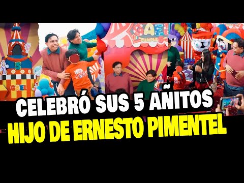 HIJO DE ERNESTO PIMENTEL CELEBRA SUS 5 AÑITOS CON FIESTA ORGANIZADA POR EL ACTOR