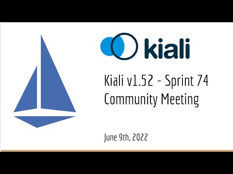 Thumbnail for Kiali Sprint 74 Demo [v1.52] - Service mesh management for Istio