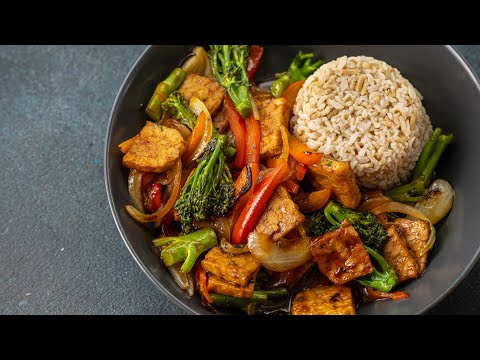 SWEET & SOUR TEMPEH in 5 MINUTES