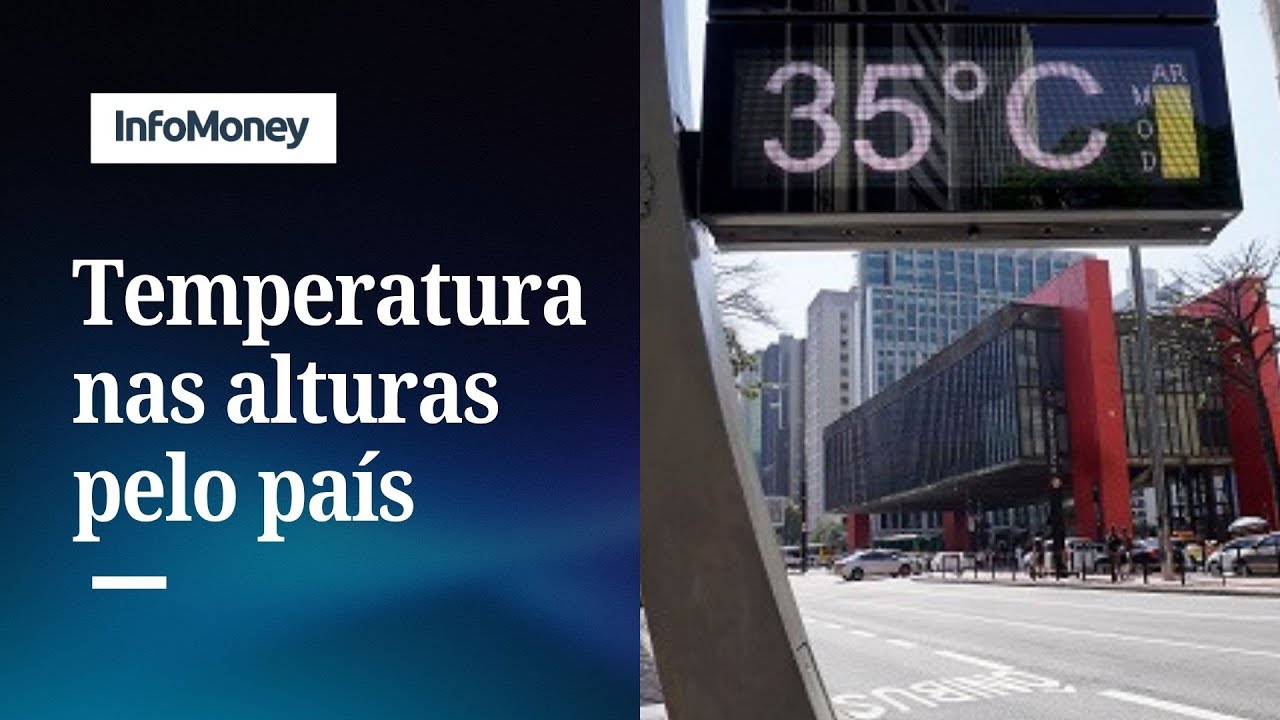 Veranico se espalha pelo país e temperaturas superam os 30ºC | InfoMoney News