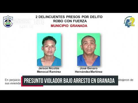 Policía Nacional de Granada no da tregua a la delincuencia - Nicaragua