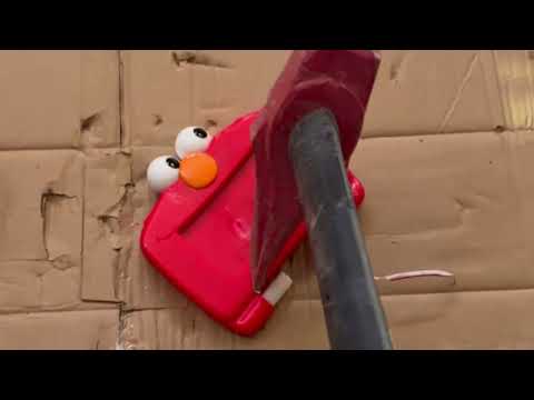 Elmo’s Learning Fun Laptop Destruction