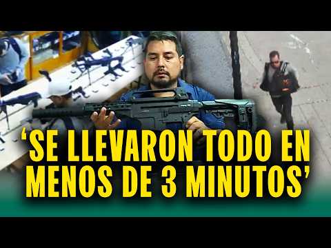 '50 mil soles en pérdidas': Todo lo que se sabe del robo de casi 40 armas de fuego