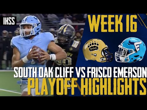 South Oak Cliff vs Frisco Emerson – 2023 Week 16 Football Highlights