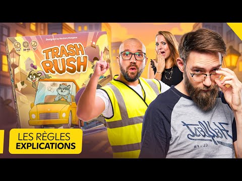 Nettoyer la ville, payer des amendes et prendre les rues à contre-sens... C'est Trash Rush !