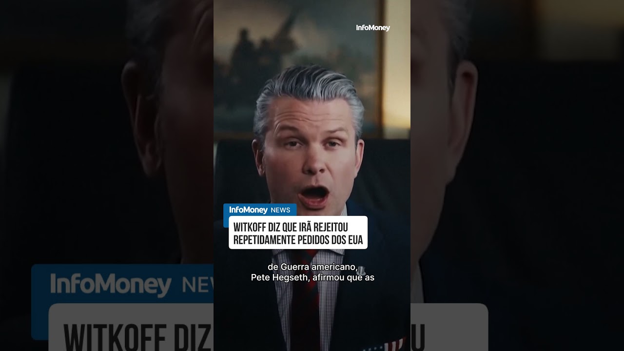 Witkoff diz que Irã rejeitou repetidamente pedidos dos EUA | InfoMoney News TV Online Witkoff diz que Irã rejeitou repetidamente pedidos dos EUA | InfoMoney News