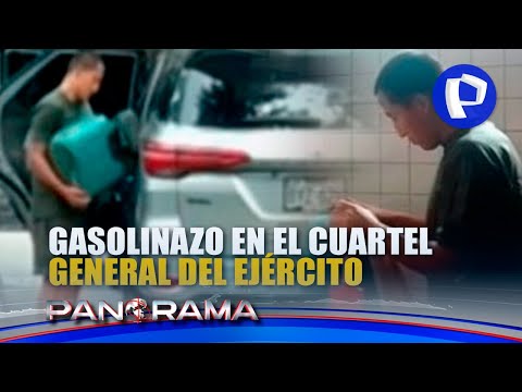 Gasolinazo en el Cuartel General: valiente soldado delató organización criminal en el Pentagonito