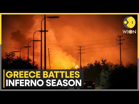Devastating wildfire wreaks havoc in Greece | Latest English News | WION