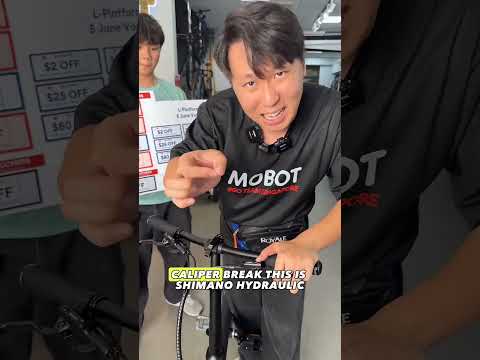MOBOT ROYALE CX11 Bi-Fold Bicycle - Full Carbon Frame
