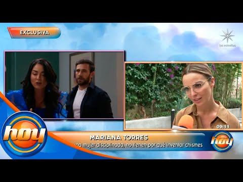 Mariana Torres desmiente que Claudia Martín haya sido infiel con actor de 'Fuego Ardiente' | Hoy