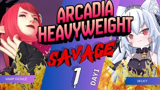 🔴676【FF14 7.4済みネタバレ注意】【GAIA Ifrit】アルカディアヘビー級零式1層挑戦してみる！　^ↀᴥↀ^【参加型】