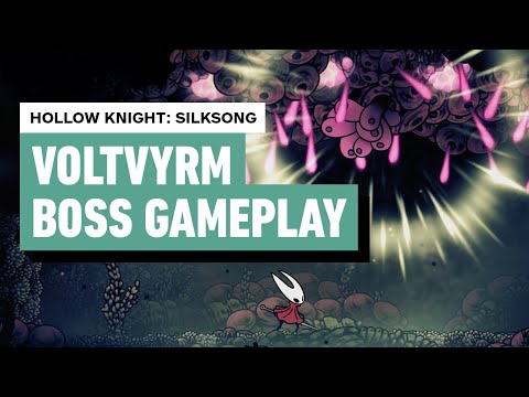 Hollow Knight: Silksong Boss Fight - Voltvyrm (Voltnest)