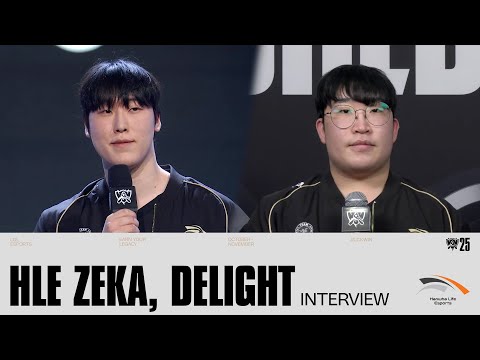HLE Zeka, Delight 인터뷰 | 스위스 Day6 | 2025 월드 챔피언십