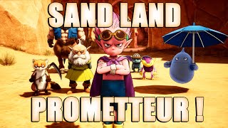 Vido-Test : SAND LAND est PROMETTEUR : Rendons hommage  AKIRA TORIYAMA Gameplay test avis FR dmo  2024