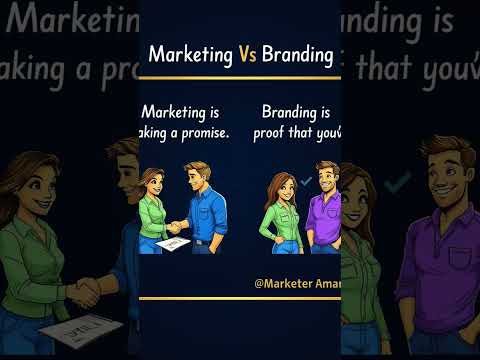 marketing is making the promise branding is prove that you've. Marketer Aman