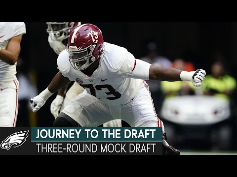 Three-Round 2022 NFL Mock Draft | Journey to the Draft video clip
