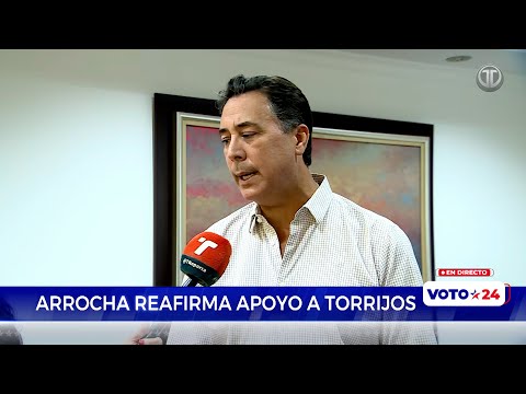 Melitón Arrocha dice que su candidatura continúa vigente, pero pide el voto para Martín Torrijos