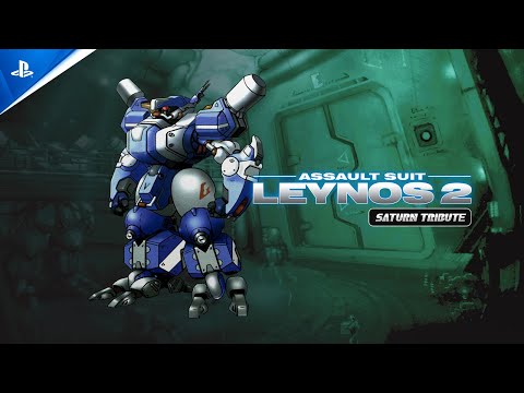 Assault Suit Leynos 2 Saturn Tribute - Launch Trailer | PS5 & PS4 Games