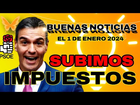 Los españoles pagarán el DOBLE de LUZ a partir del 1 de enero de 2024 bajo el Gobierno de Sánchez